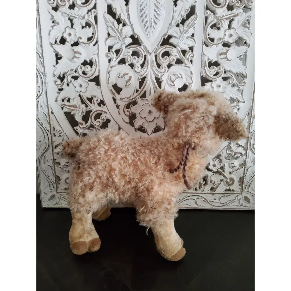 Set of Plush Sheep Decor Soft Farmhouse Style Animals